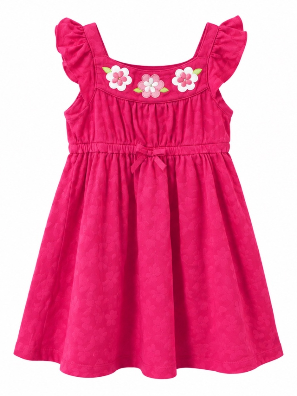 Gymboree Girls Pink Floral Dress β Size 4